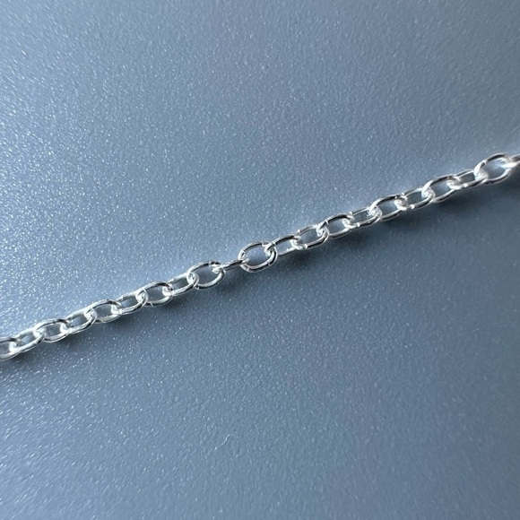 Sterling Silver Pink Quartz Libra Necklace - Picture 10 of 13